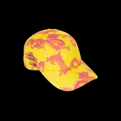 Anti Social Social Club 24k Cap Yellow