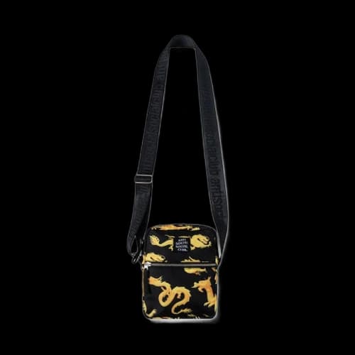 Anti Social Social Club 24k Side Bag Black