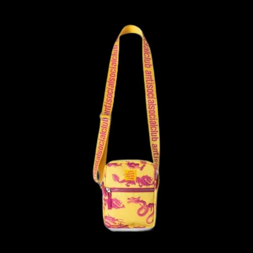 Anti Social Social Club 24k Side Bag Yellow