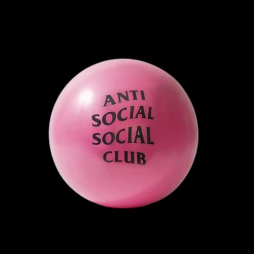 Anti Social Social Club 3rd St Yoga Ball Pink
