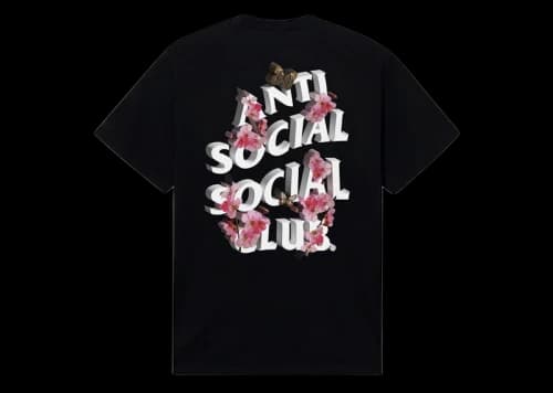 Anti Social Social Club 4K Kkoch Tee Black