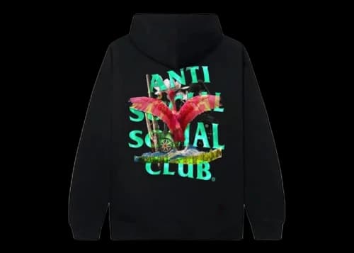 Anti Social Social Club 1899-12-30 Hoodie Black