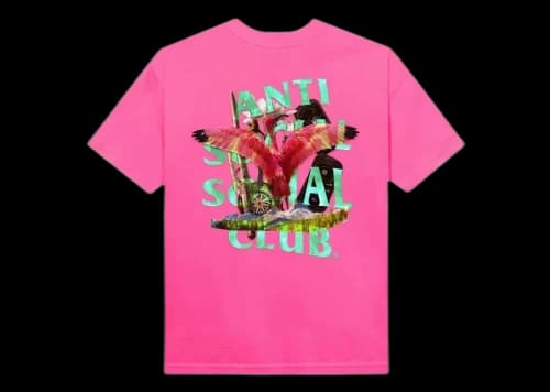 Anti Social Social Club 1899-12-30 Tee Pink