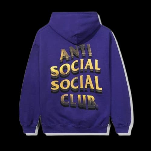 Anti Social Social Club 747K Hoodie Purple