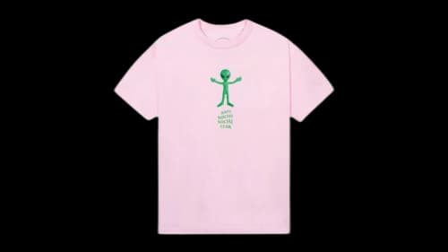 Anti Social Social Club Alien Tee Pink