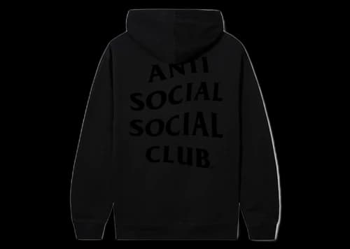 Anti Social Social Club Analogous Hoodie Black