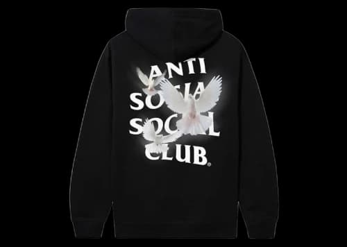 Anti Social Social Club Appreciate Life Hoodie Black
