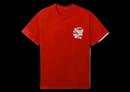 Anti Social Social Club Appreciate Of Life Tee Red