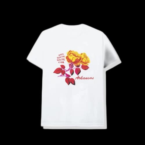 Anti Social Social Club Arkansas Tee White