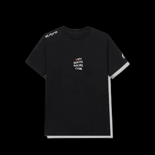Anti Social Social Club Astro Gaming Tee Black