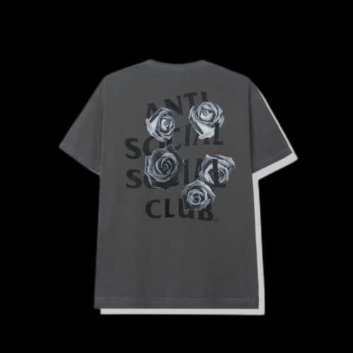 Anti Social Social Club Bat Emoji Tee Black