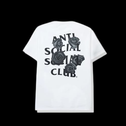 Anti Social Social Club Bat Emoji Tee White