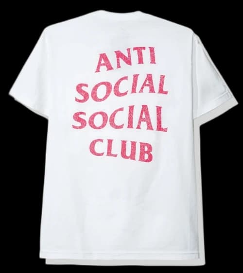 Anti Social Social Club Bearbrick Puzzle Tee (FW19) White