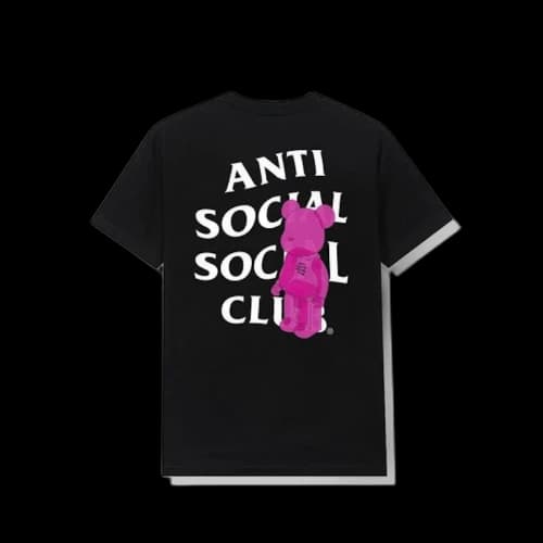Anti Social Social Club Bearbrick Tee Black