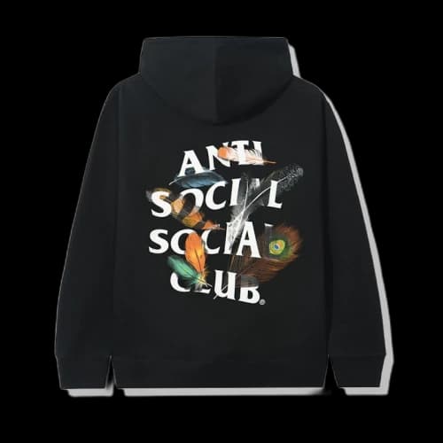 Anti Social Social Club Birdbath Hoodie Black