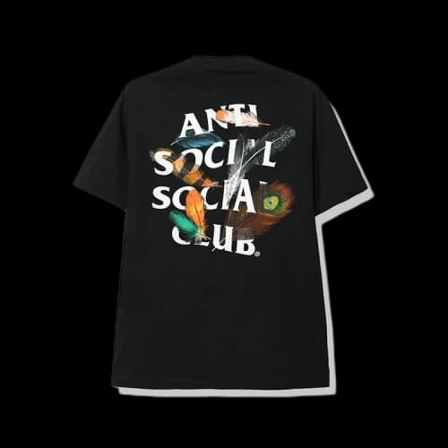 Anti Social Social Club Birdbath Tee Black