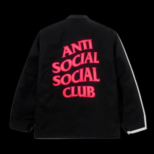 Anti Social Social Club Bold Truth Jacket Black