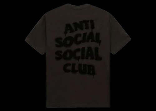 Anti Social Social Club Burn It Down Tee Brown