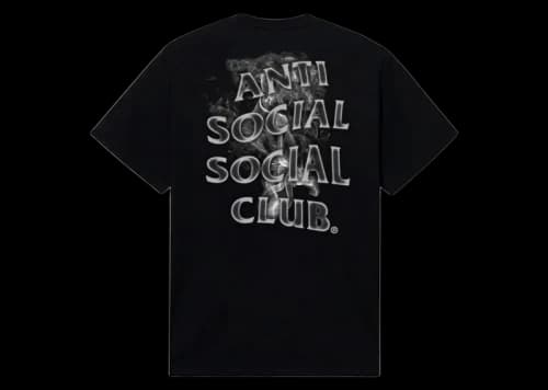 Anti Social Social Club Burnout Tee Black