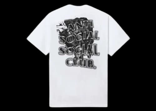 Anti Social Social Club Burnout Tee White
