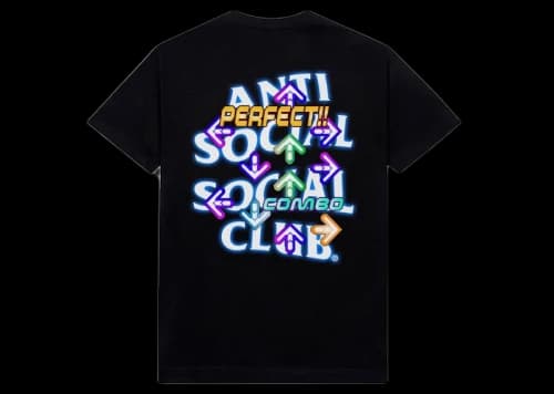 Anti Social Social Club Butterfly Tee Black