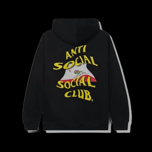 Anti Social Social Club California Hoodie Black