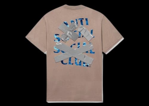Anti Social Social Club Cancelled Again Tee Sand