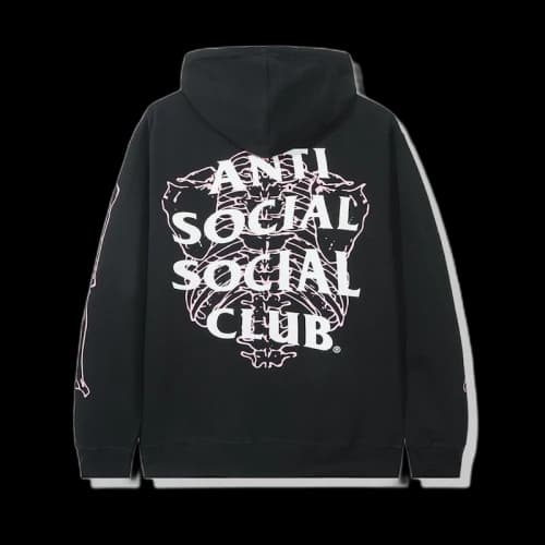 Anti Social Social Club Car Underwater Hoodie Black