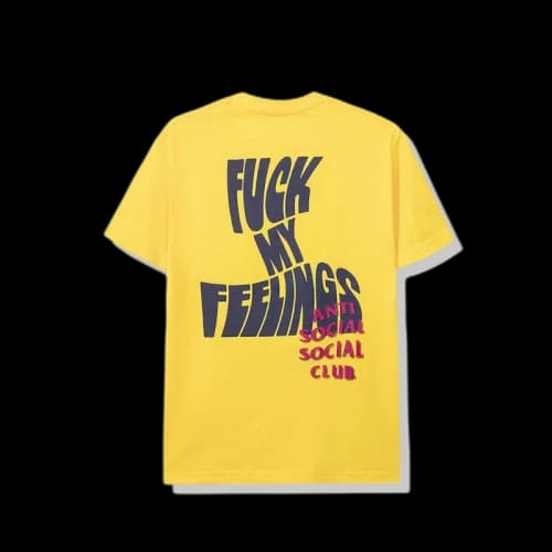 Anti Social Social Club Chatsworth Tee Yellow