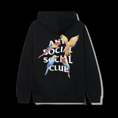 Anti Social Social Club Colombia Hoodie Black