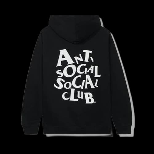 Anti Social Social Club Complicated Hoodie Black