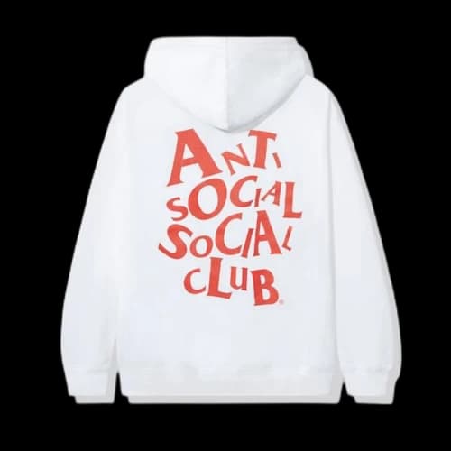 Anti Social Social Club Complicated Hoodie White