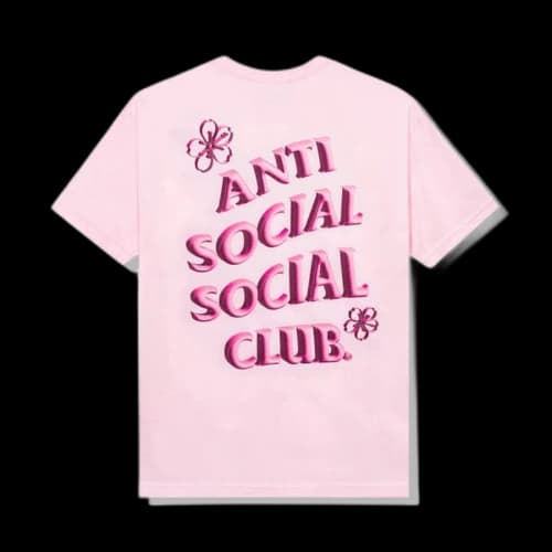 Anti Social Social Club Coral Crush T-shirt Pink