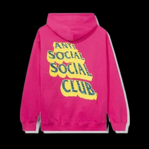 Anti Social Social Club Costumes Hoodie Hot Pink