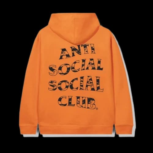 Anti Social Social Club Country Hoodie Orange
