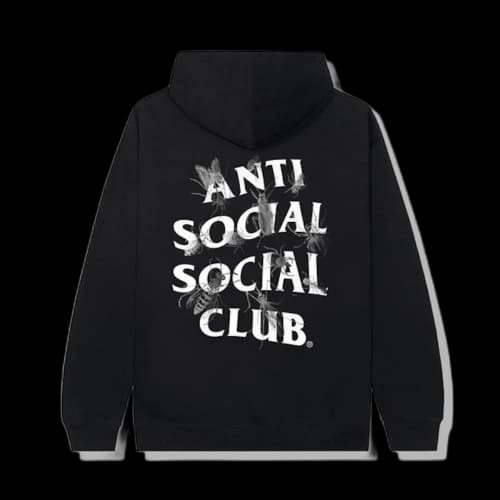 Anti Social Social Club Creep Hoodie Black