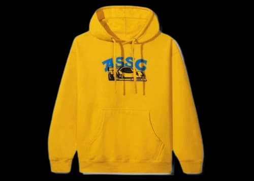 Anti Social Social Club Crush Hoodie Gold