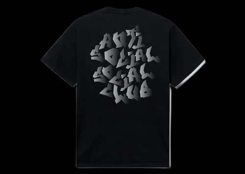 Anti Social Social Club Cry Out Loud Tee Black