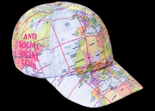 Anti Social Social Club Current Location Cap Multi