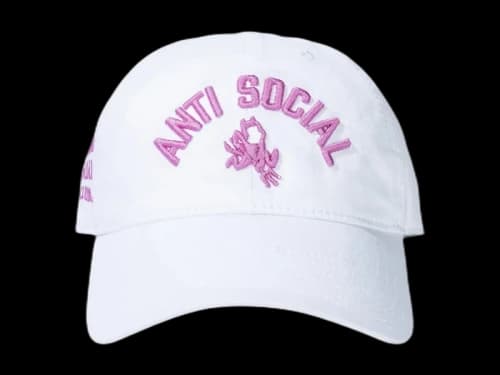 Anti Social Social Club Devil Cap White