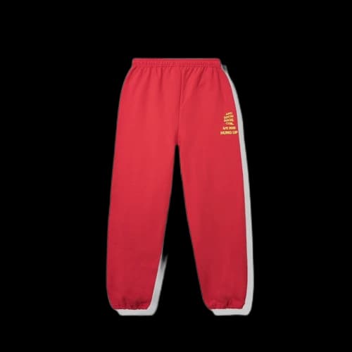 Anti Social Social Club Dialtone Sweatpants Red