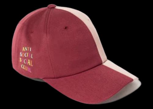 Anti Social Social Club Disorder Cap Red