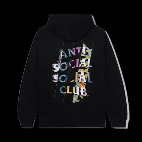 Anti Social Social Club Dissociative Hoodie Black