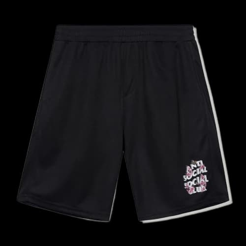Anti Social Social Club Drama Club Mesh Shorts Black