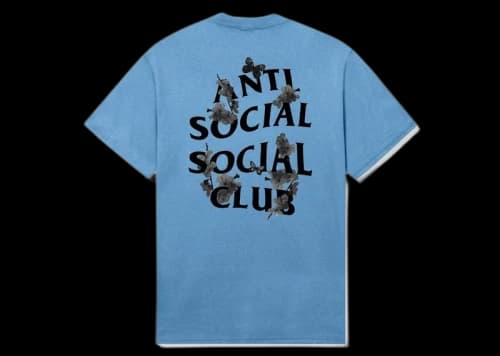 Anti Social Social Club Dramatic Tee Blue