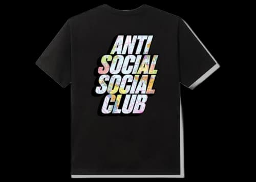 Anti Social Social Club Drop A Pin T-shirt Black