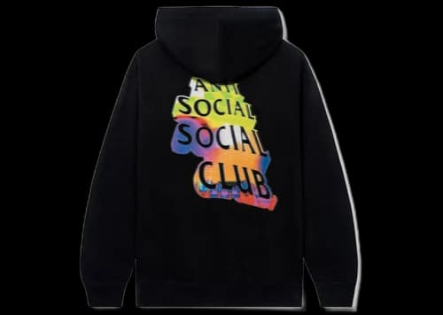 Anti Social Social Club Entheogen Hoodie Black