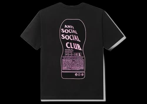 Anti Social Social Club Exhausted Tee Black