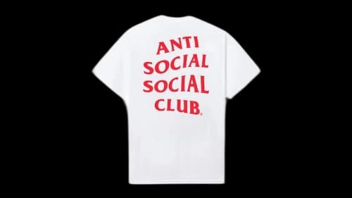 Anti Social Social Club Exit Tee White