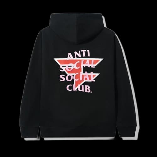 Anti Social Social Club Faze Clan Hoodie Black